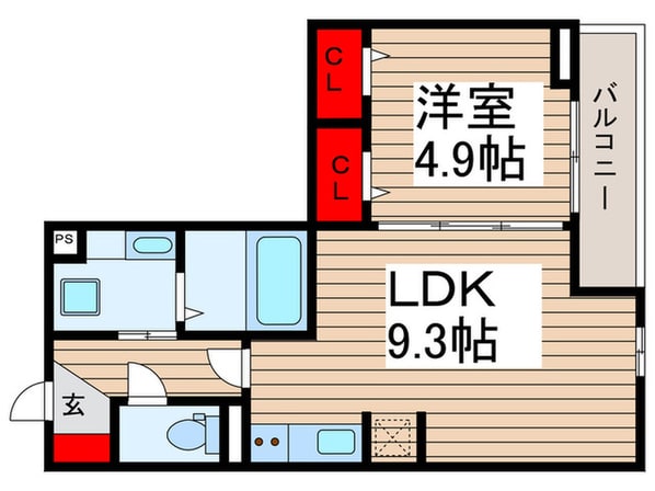 レクシア東葛西Ⅱの物件間取画像